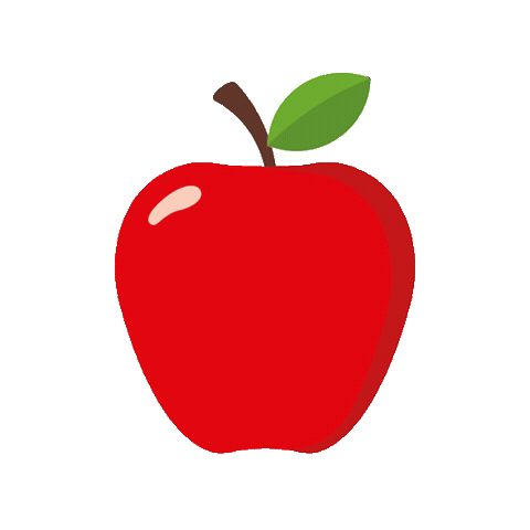 Red Hawks Apple Sticker by Montclair State University