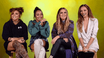 perrie edwards lol GIF by Music Choice
