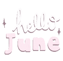 Hello June Sticker by MistyRoseGal