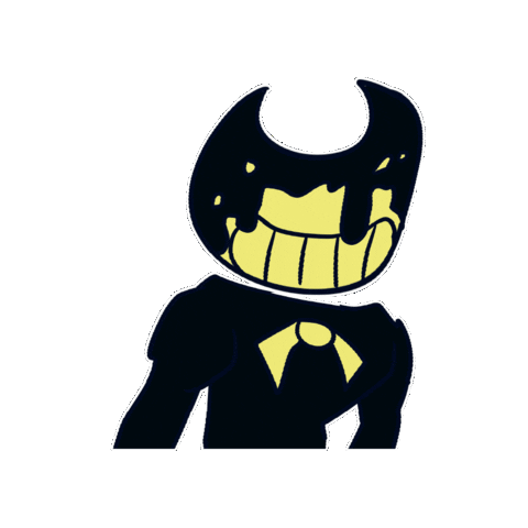 Bendy And The Ink Machine Smile Sticker