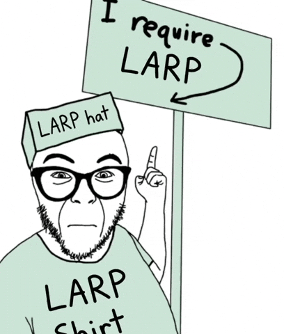 Larp GIF