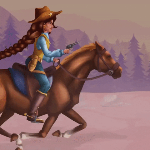 Wild West Racing GIF by G5 games