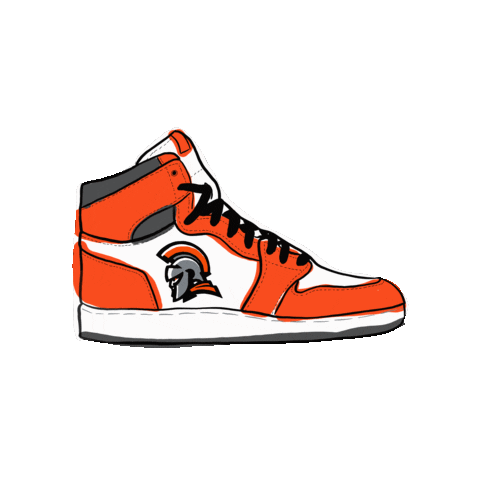 Sneakers Warrior Sticker by Indiana Tech
