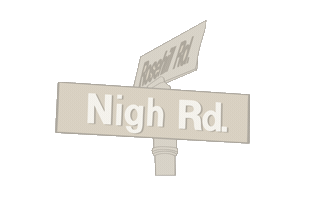 Nigh Road Sticker