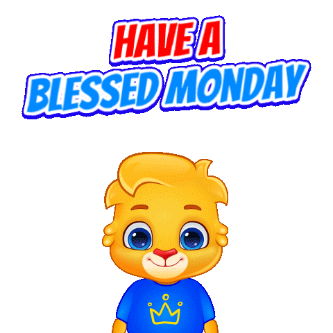 Monday Morning Sticker by Lucas and Friends by RV AppStudios
