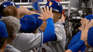 Excited Nimmo GIF by New York Mets
