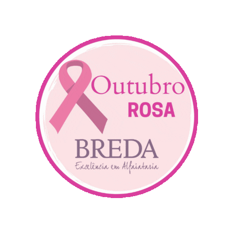 Outubrorosa Sticker by Breda Alfaiataria