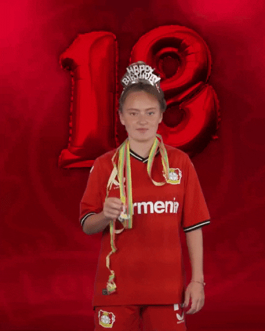 Happy Birthday Yes GIF by Bayer 04 Leverkusen