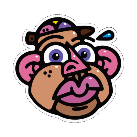 Stare Sticker