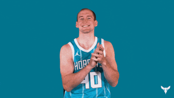 Happy Cody Zeller GIF by Charlotte Hornets