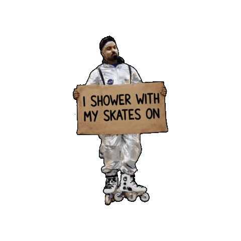 Tns Rollerblading Sticker by SpaceCitySkaters