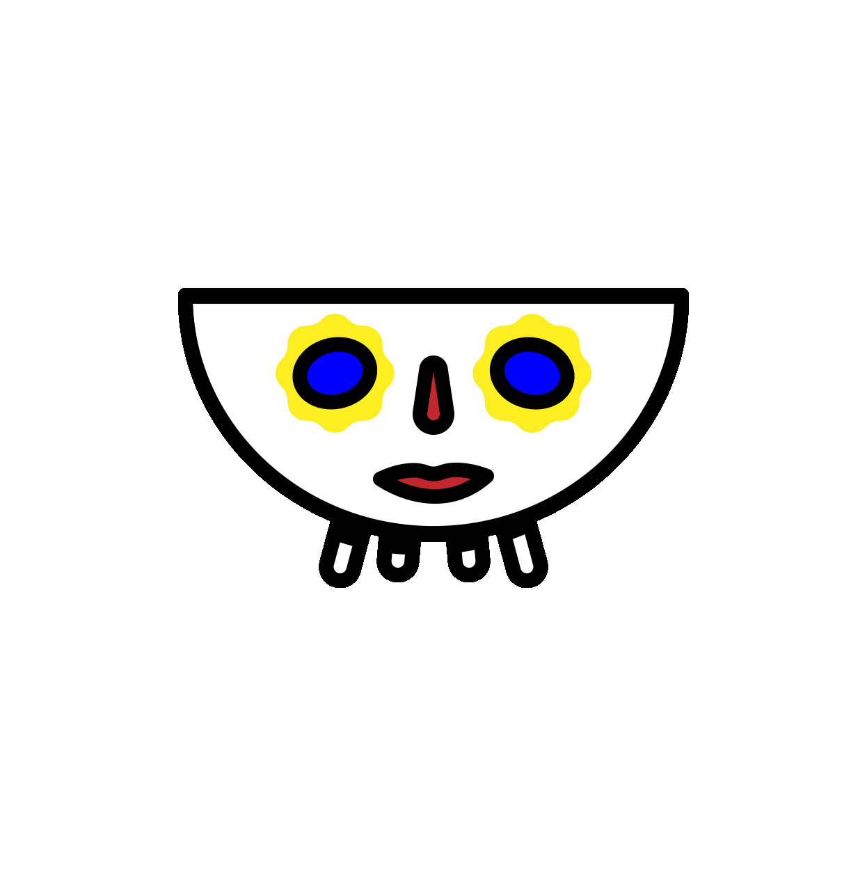 Bailandosinchanclas Sticker