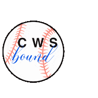 College World Series Baseball Sticker by Gazing Through Glass