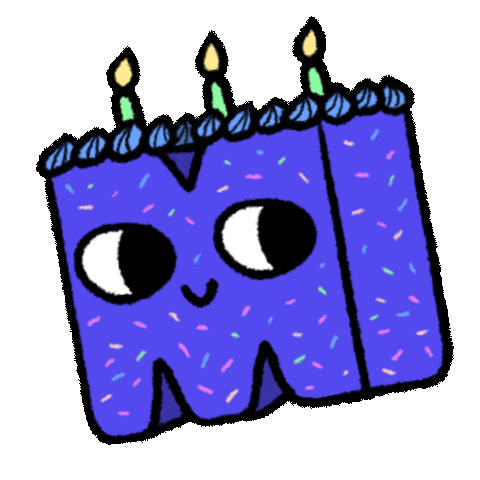 Happy Birthday Sticker by Makeship