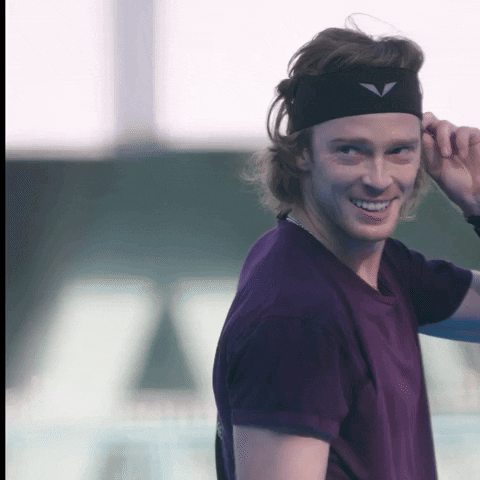 Tennis Player Smile GIF by Tennis TV
