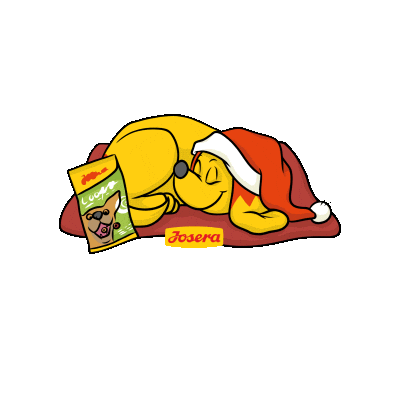 Christmas Tree Dog Sticker by Josera Ukraine