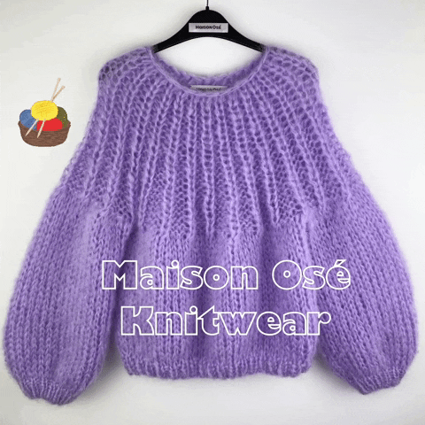 Sweater Knitwear GIF by Maison Osé