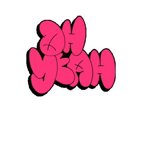 Oh Yeah Sticker by 3D-Printiverse.com