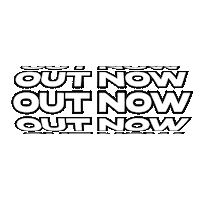 Typography Outnow Sticker by Fuenfwerken