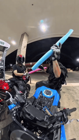 Fight Neon GIF