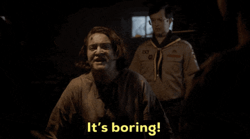 Bored To Death Reaction GIF by CBS