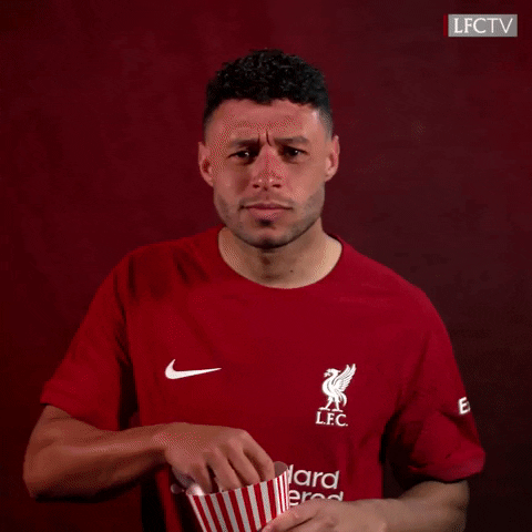 Oxlade-Chamberlain Eating GIF by Liverpool FC