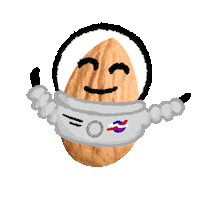 Space Fruit Sticker