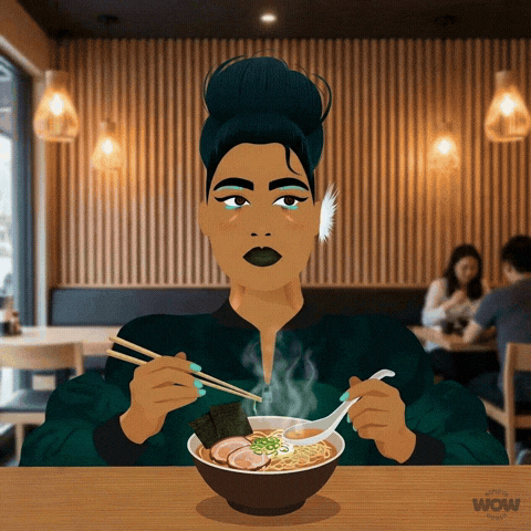 Japanese Restaurant Wow GIF by World Of Women