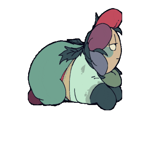 Chill Bouncing Sticker