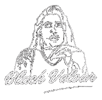 Black Velour Official Sticker