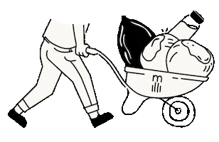 Coconut Almond Sticker by milli