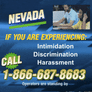 Nevada voter intimidation, discrimination, harassment hotline