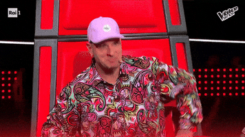 Television Thumbs Up GIF by The Voice of Italy