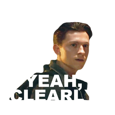Tom Holland Sarcasm Sticker by Uncharted