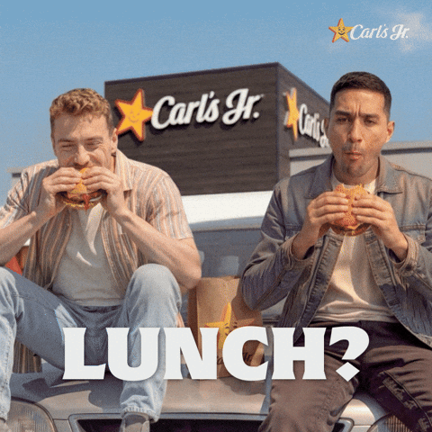 Hungry Lunch GIF by Carl's Jr.