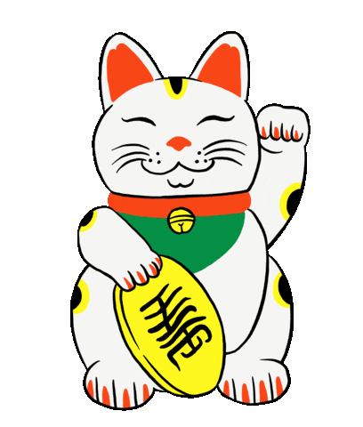 Chinese Cat Sticker