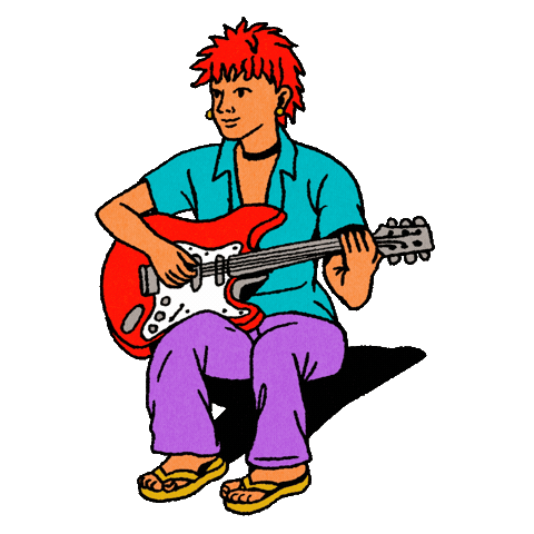 Music Festival Guitar Sticker by SXSW