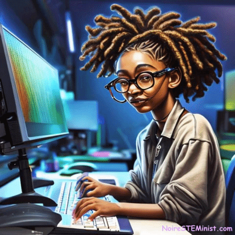 Coding Software Engineer GIF by NoireSTEMinist