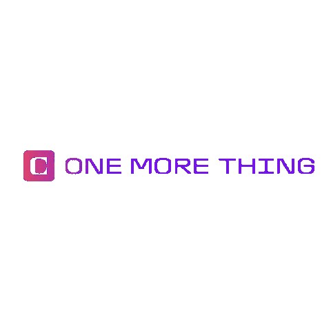 Onemorething Sticker by CNET