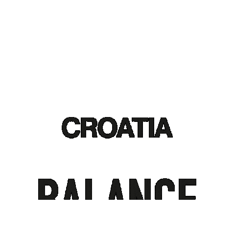 Balance Croatia Sticker