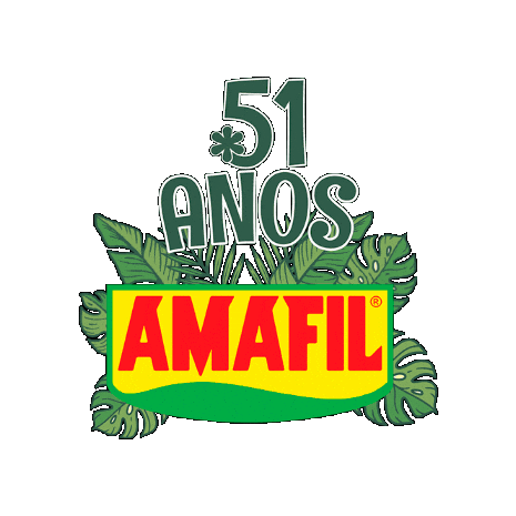 51 Anos Amafil Sticker by Amafil