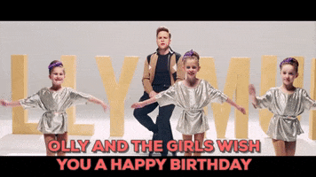 happy birthday dancing GIF by RCA Records UK
