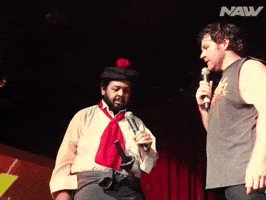 Hook We Miss You GIF by Nearly Average Wrestling