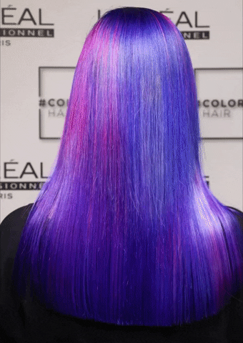 Purple Hair GIF by The Digital Fairy