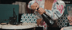 French Drinking GIF by The Roku Channel