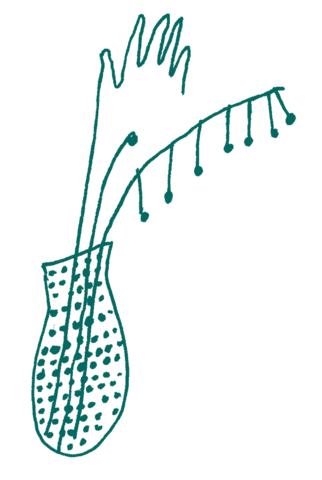 Flower Hand Sticker