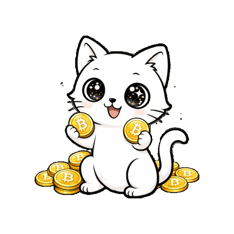 Cat Crypto Sticker