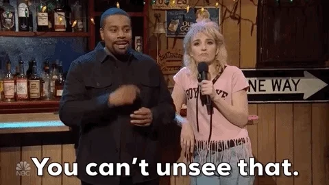 Snl Cannot Unsee GIF