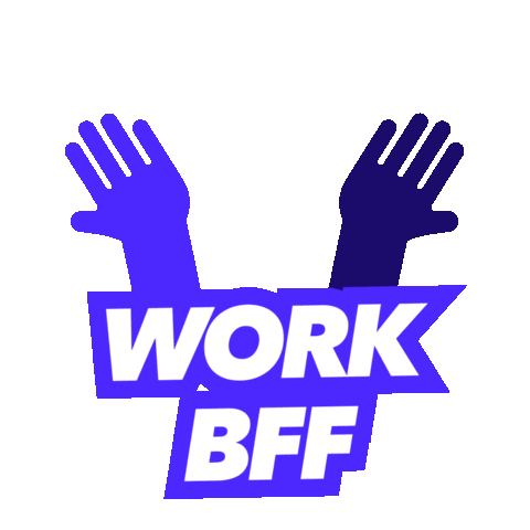 Best Friends Work Sticker by Fishbowl