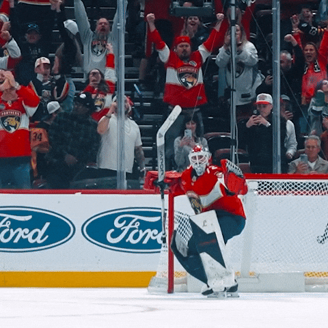 Lets Go Celebration GIF by Florida Panthers
